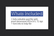 Facebook Timeline Cover V2, a Social Media Template by ydlabs (Thumbnail 2 of 2)