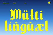 CS Meriam Drawn, a Blackletter Font by Craft Supply Co. (Thumbnail 5 of 8)
