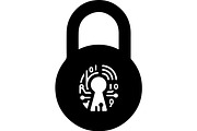 Padlock and Security Keyhole, a Technology Illustration by balal (Thumbnail 3 of 13)