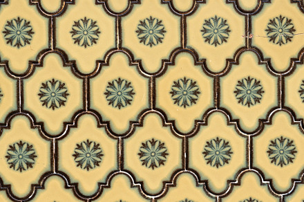 Typical old style Spanish tile