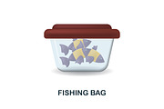 Fishing 3D Icons Set Bundle, an Object Graphic by Aimagenarium@gmail.com (Thumbnail 19 of 21)