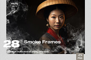 Smoke Frames Photo Overlays, a Brushes & More by PhotoSpirit (Thumbnail 1 of 8)