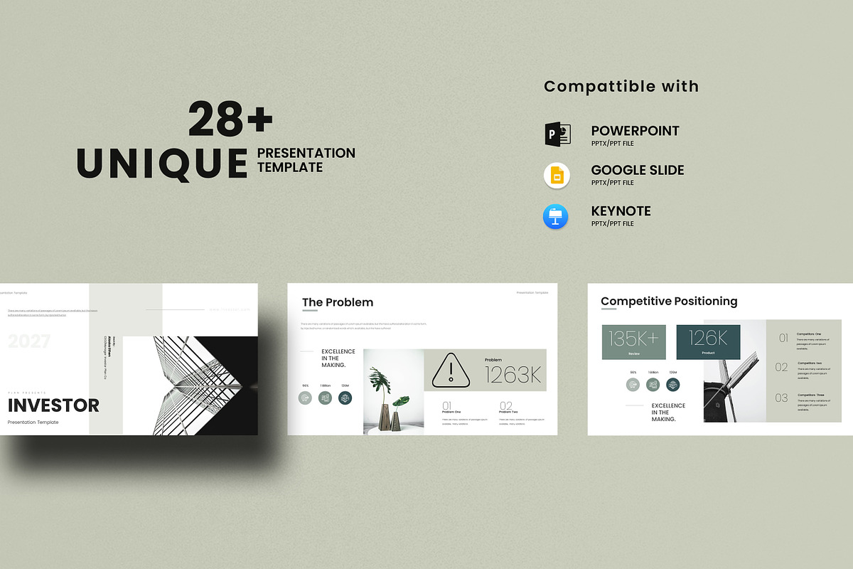 Investor Presentation Template preview 7