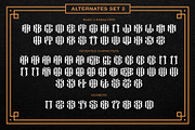 Sword Font Logo Creator, a Serif Font by Harry Kasyanov (Thumbnail 6 of 9)