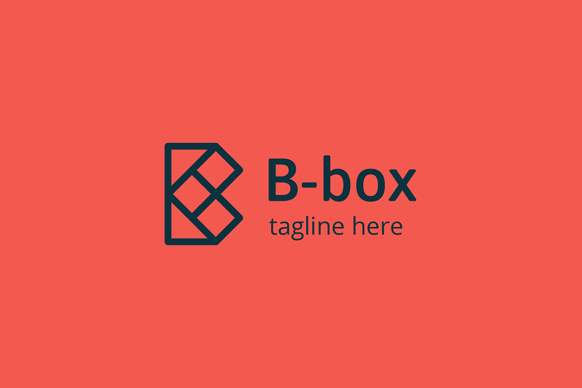 B letter / Box / Logo, a Branding & Logo Template by RocketArt