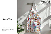 3 Types of Kitchen Apron Mockups, an Apparel Mockup by mock-ups (Thumbnail 8 of 12)
