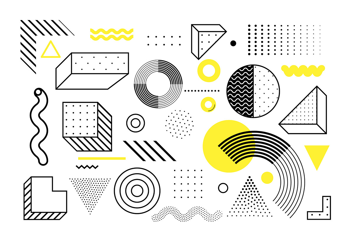 60 geometric shapes, 30 posters, a Shape Add-On by softulka (Photo 4 of 19)