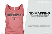Women's Ghosted Singlet Template, an Apparel Mockup by PrePress Toolkit (Thumbnail 6 of 6)