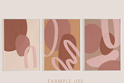 Painted Abstract Shapes - Blush, a Texture Illustration by denofdreamers (Thumbnail 10 of 10)