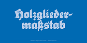 Sebaldus, a Blackletter Font by preussTYPE (Thumbnail 4 of 8)