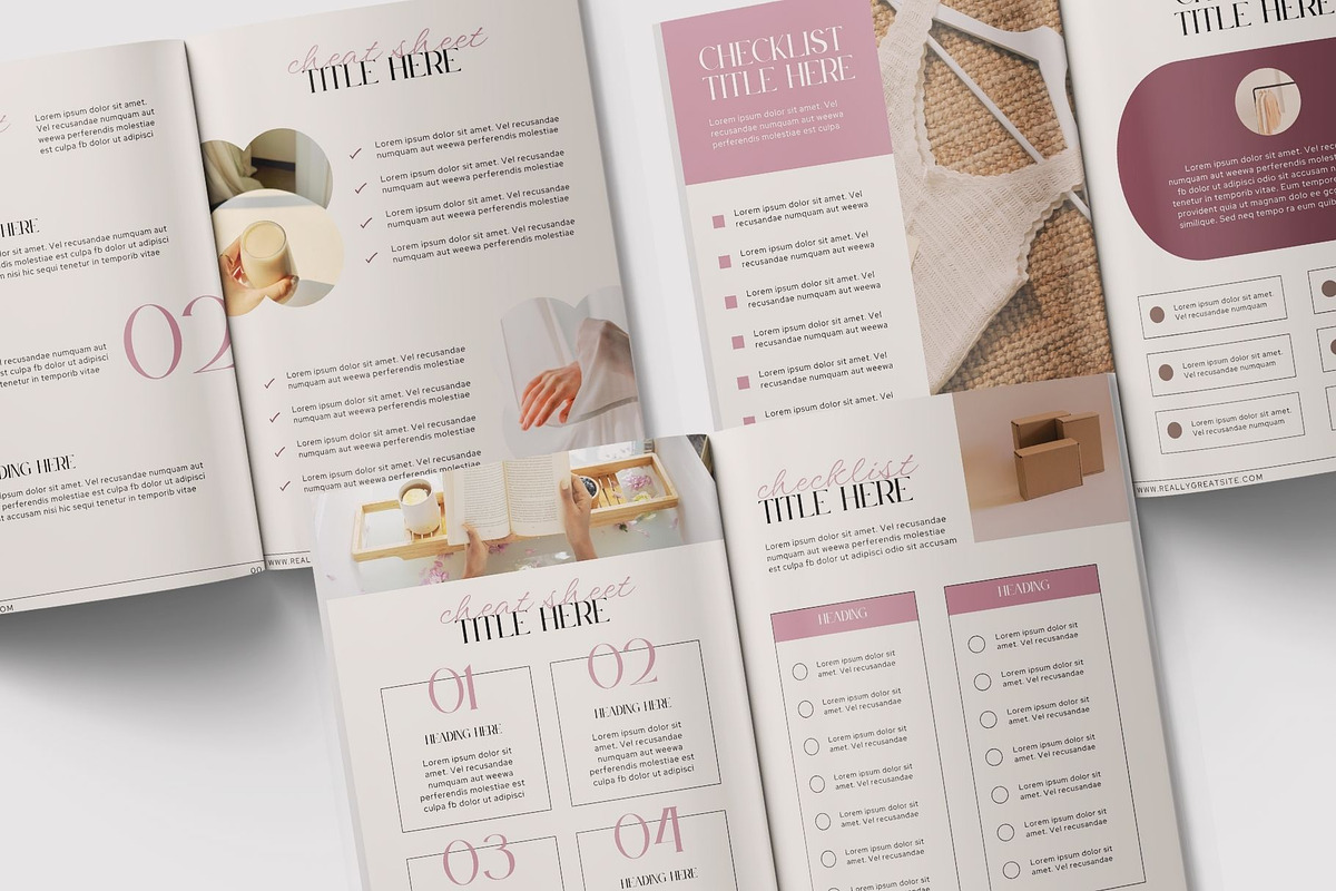 Coach Workbook Template CANVA preview 7