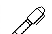 43 Office Supplies Icon Set, an Outline Icon by adenpinkstore (Thumbnail 14 of 20)