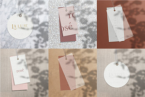 Garment Hang Tag Mockup