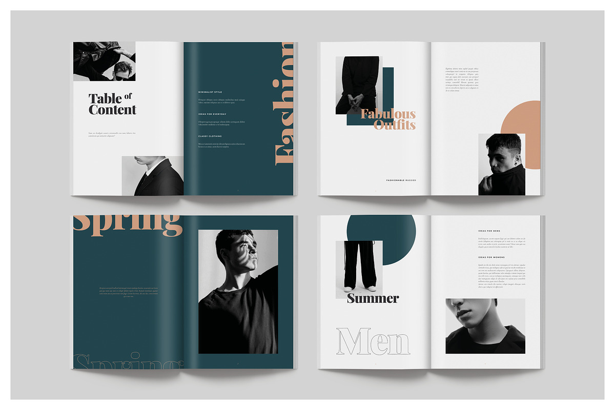 OURISH Editorial Lookbook, a Magazine Template by Arif Tri Ananta (Photo 2 of 14)
