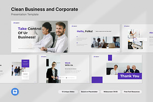 Clean Business and Corporate Keynote, a Presentation Template by Antstheme