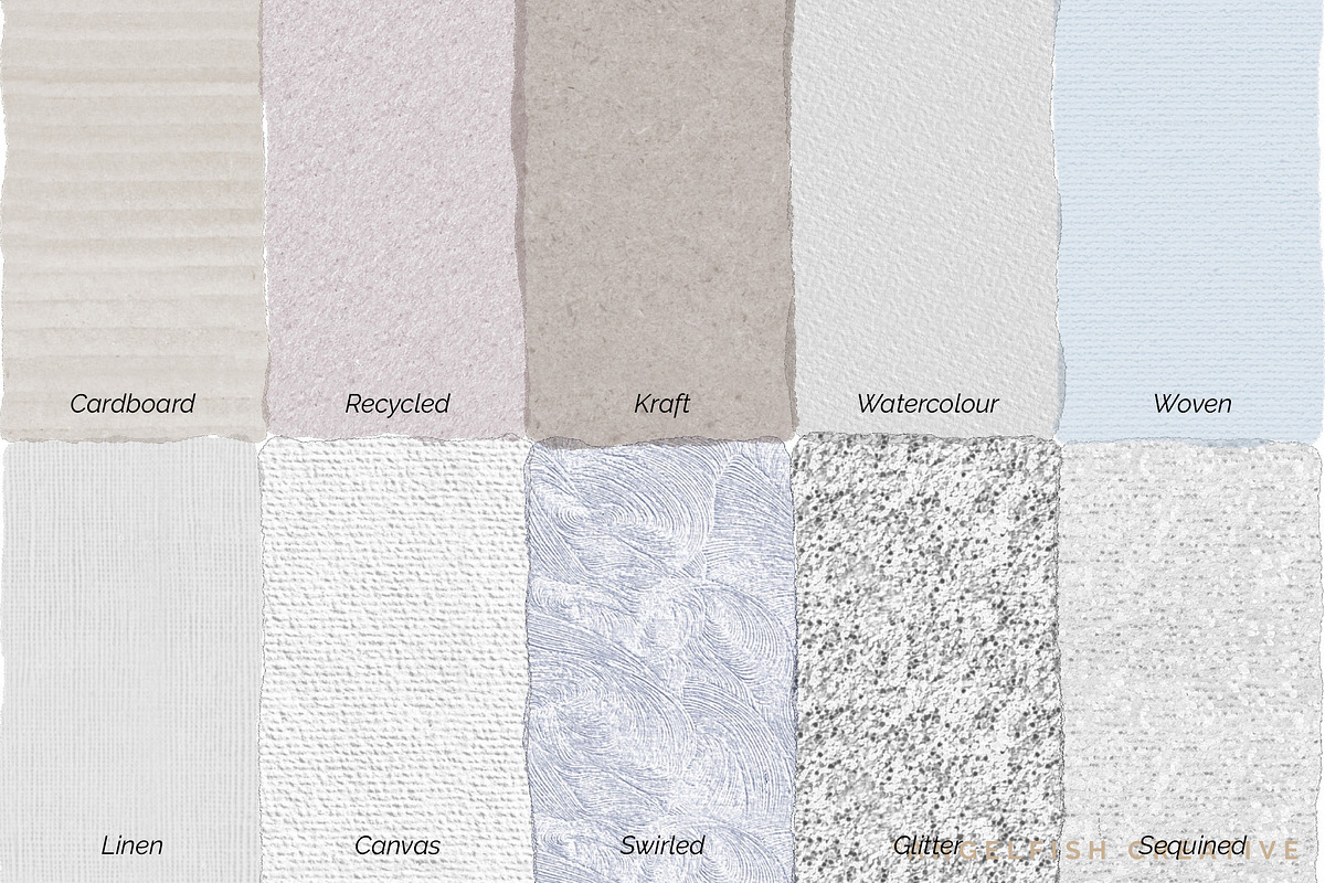 Paper Textures Procreate Brush Set, a Brush Add-On by AngelfishCreative (Photo 6 of 12)