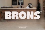 Brons - Bold Display Sans Serif Font, a Sans Serif Font by Flawless And Co (Thumbnail 1 of 10)