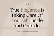 Merlan - Modern Serif Font, a Font by Yukita Creative (Thumbnail 5 of 9)