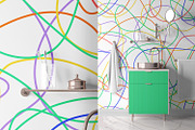 Colorful Line Print, a Background Graphic by MalyskaStudio (Thumbnail 11 of 12)