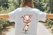 Pig Lemonade Summer Clipart Bundle, an Illustration by Digital Artistic99 (Thumbnail 9 of 11)