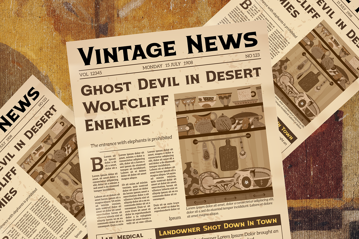 Wolfcliff - Display Vintage Font, a Script Font by Artdorable (Photo 5 of 10)