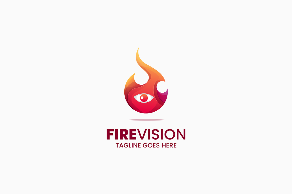 Fire Vision Colorful Logo, a Branding & Logo Template by Artnivora.Std