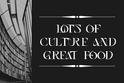 Across Corner Font, a Serif Font by 177Studio (Thumbnail 6 of 8)