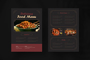 Restaurant food menu template, a Flyer Template by Tanmoy Topu (Thumbnail 2 of 2)