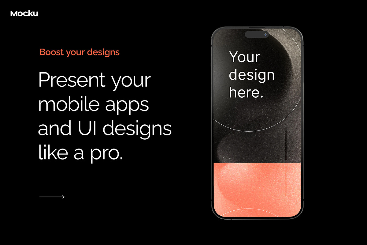 iPhone 15 PRO Video Mockup Bundle, an iPhone Mockup by Mocku (Photo 4 of 12)