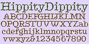 HippityDippity, a Handwritten Font by Ingrimayne Type (Thumbnail 3 of 5)