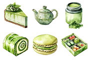 Matcha Green Tea Clipart, an Illustration by Daily.Designs (Thumbnail 5 of 5)