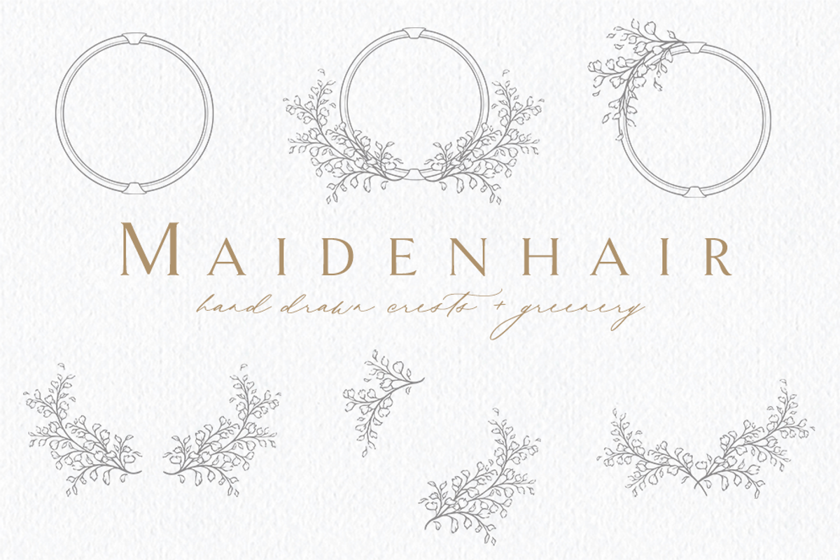 Wedding Logo Crest Illustration, an Illustration by Blushed Design by Katrina (Photo 1 of 8)
