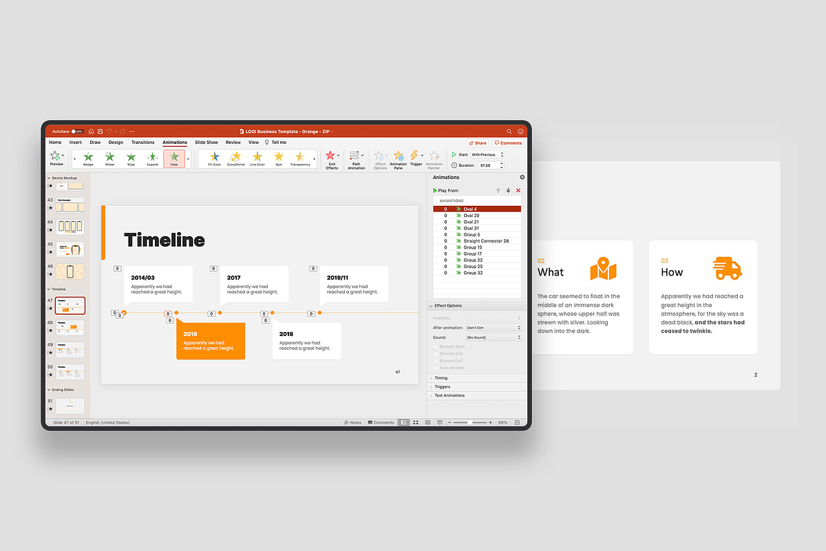 LOGI-Business Presentation Template, a Presentation Template by UDEA Store (Photo 7 of 15)
