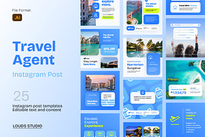 Travel Agent Business Instagram Post