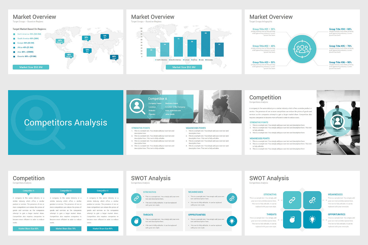 Best Business Plan Keynote Template, a Presentation Template by SlideSalad (Photo 15 of 34)