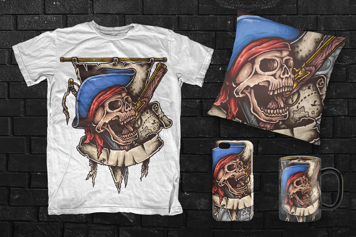 Pirate Skull, an Illustration by TSV Art Collective (Photo 2 of 3)