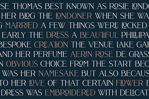 Bollent - Modern And Luxury Typeface