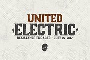 Forge Typeface, a Serif Font by Outback Design Co. (Thumbnail 3 of 7)