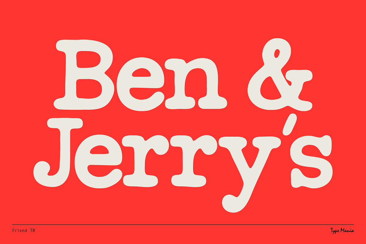 Friend TM – Chummy Slab, a Slab Serif Font by Type Mania (Photo 9 of 12)