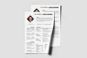 Professional Resume & CV Template, a Resume Template by PixelStudio (Thumbnail 3 of 5)