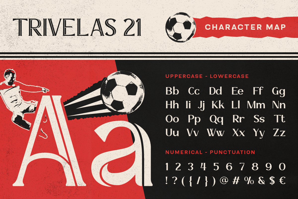 Trivelas 21, a Serif Font by Burntilldead (Photo 2 of 13)