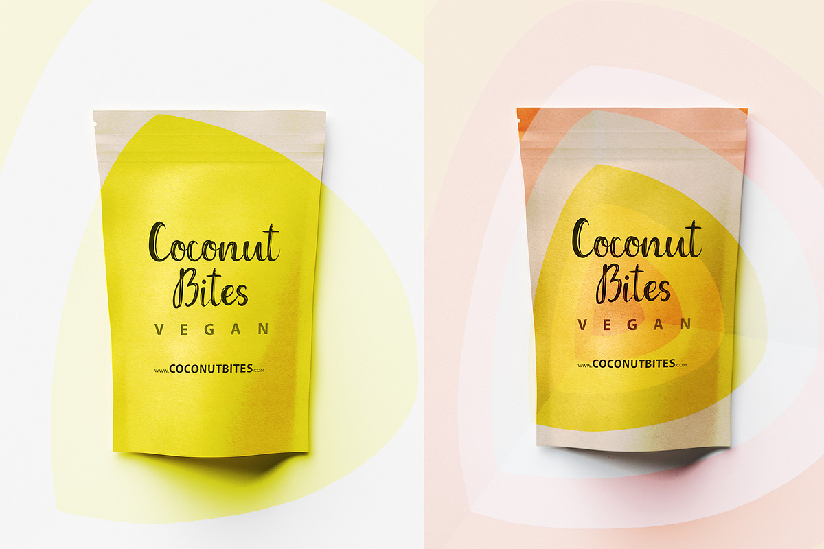 Coconut Font & Abstract Patterns preview 5