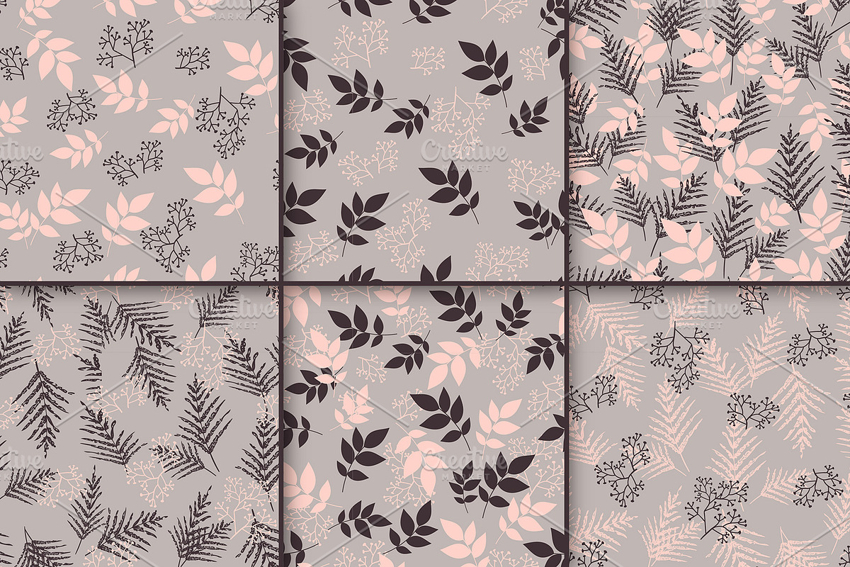 Blush Foliage, elegant patterns, a Pattern Graphic by NKTN graphics (Photo 6 of 10)