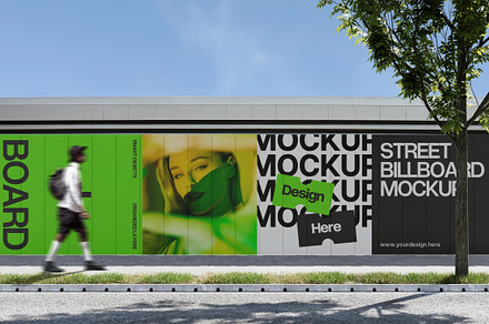 Billboard Mockup, an Advertising Mockup by MockupXstudio