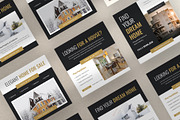 Realtor Instagram Post Templates, a Social Media Template by Pixelpick (Thumbnail 2 of 2)