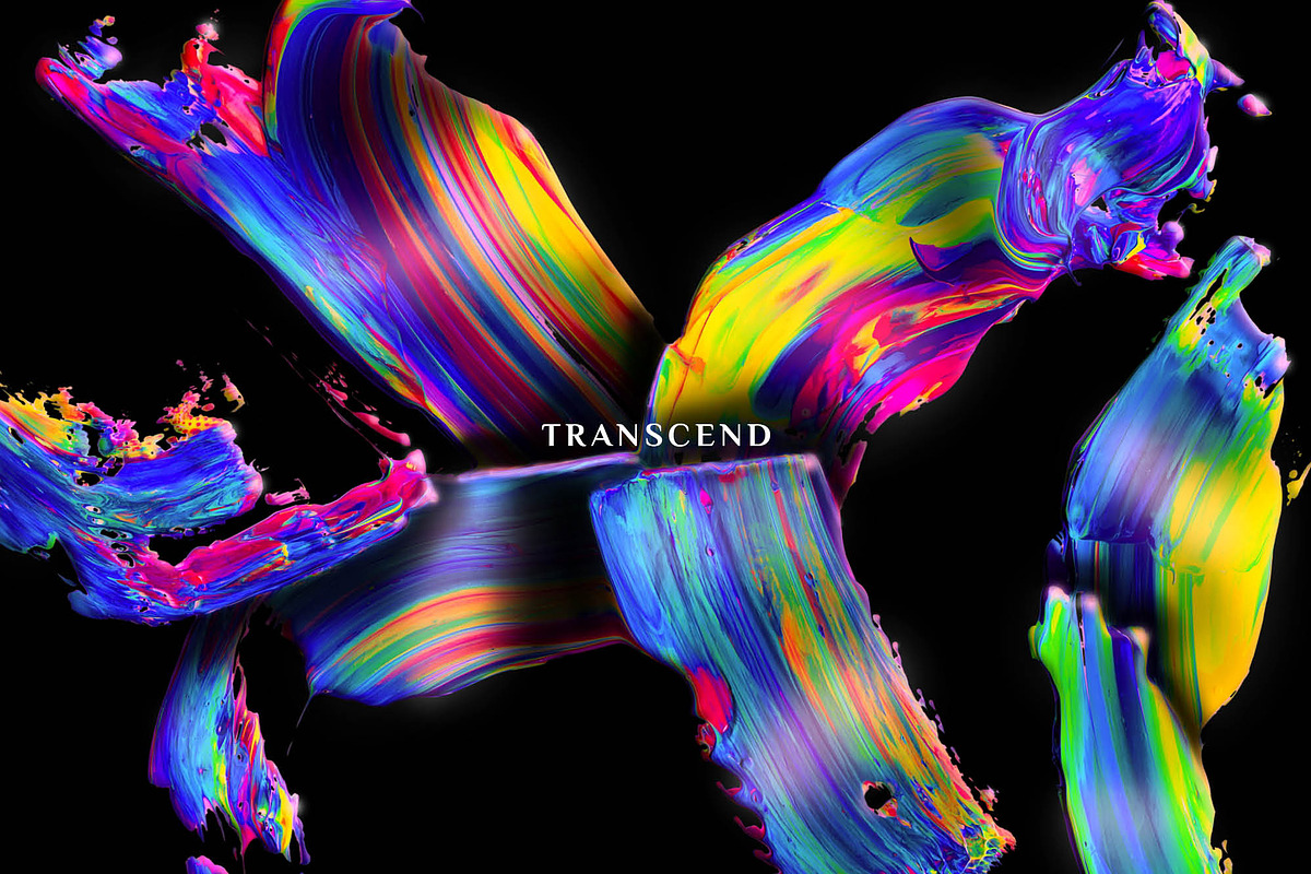 Transcend: Glimmering Paint Textures, a Texture Graphic by Chroma Supply (Photo 13 of 13)