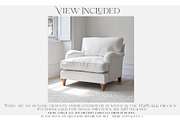 Armchair Upholstery Mockup, a Household Mockup by mock-ups (Thumbnail 3 of 11)