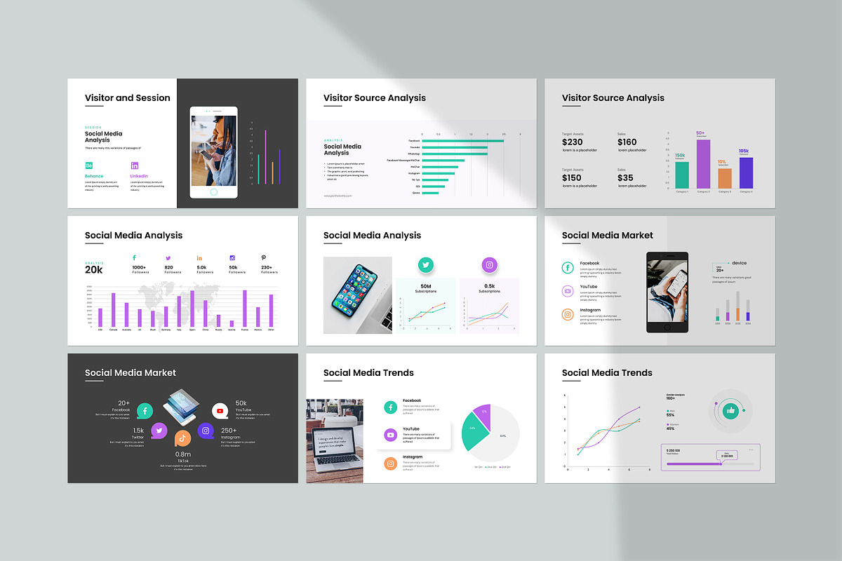 Digital Marketing Strategy, a Presentation Template by creathrivestudio (Photo 11 of 23)
