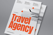 Travel Agency Flyer, a Flyer Template by graphicook (Thumbnail 2 of 3)
