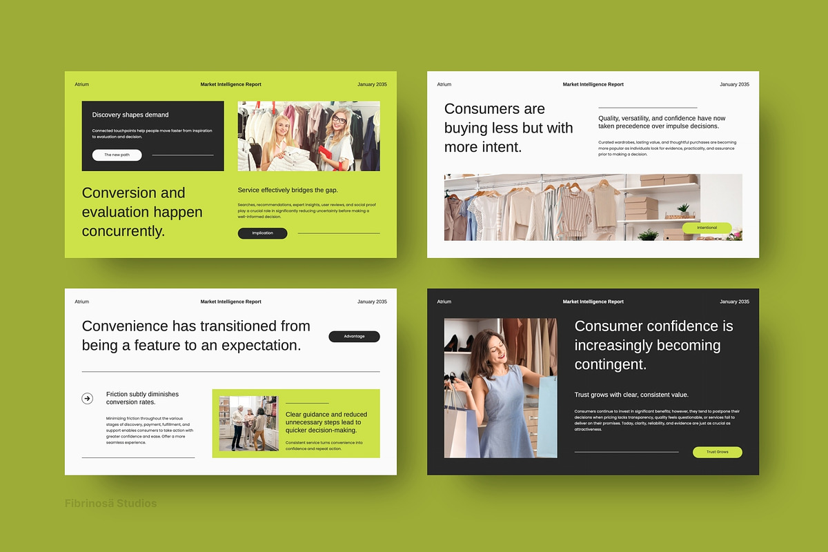 Market Intelligence Pitch Deck, a Presentation Template by FIBRINOSÄ (Photo 4 of 7)